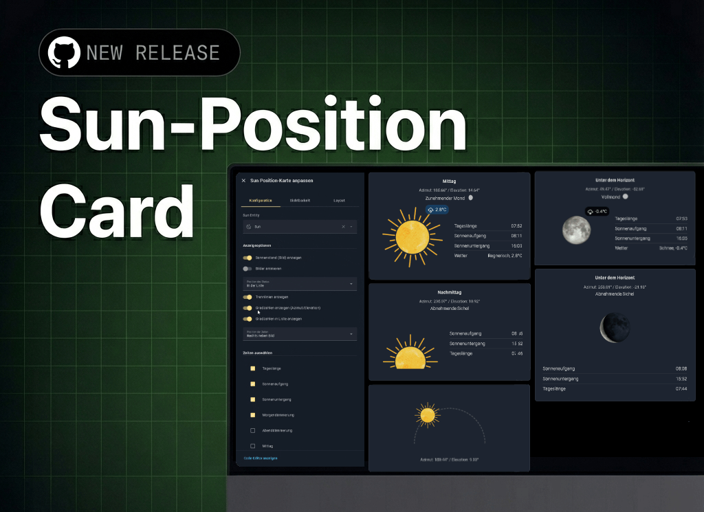 Sun-Position-Card Vorschau