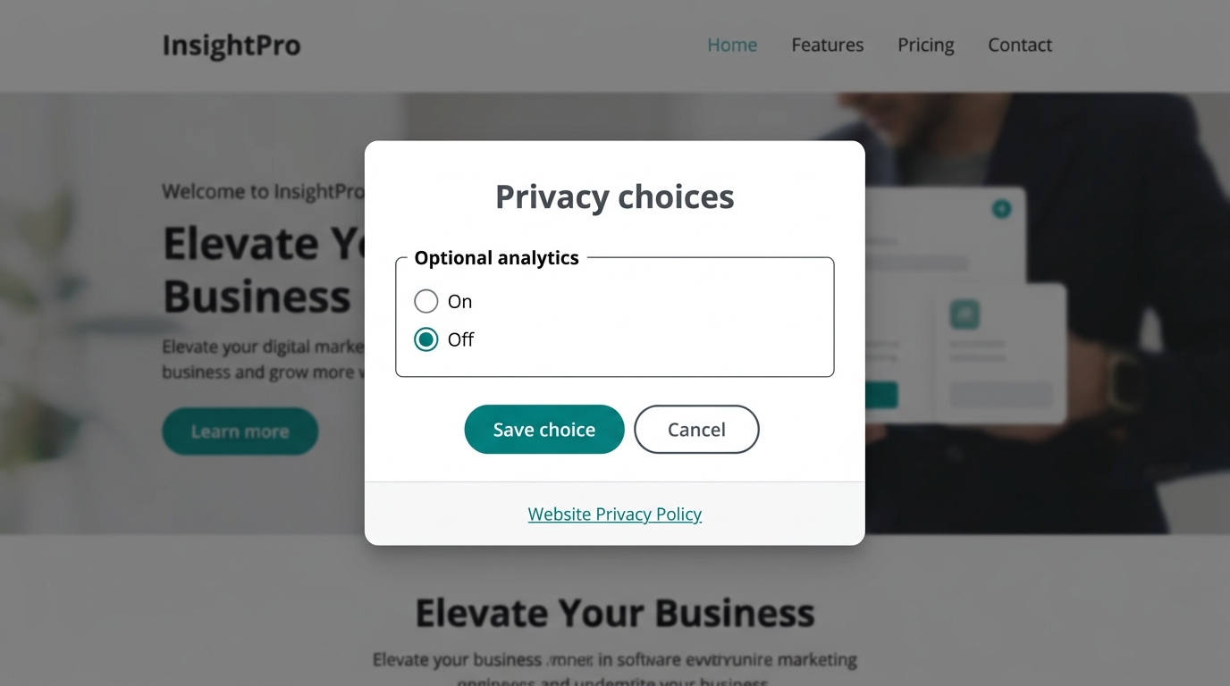 Preference panel
