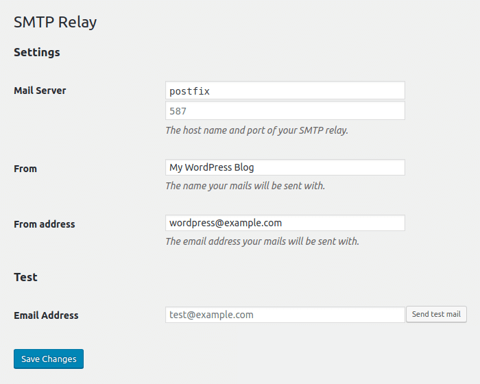 Admin Interface