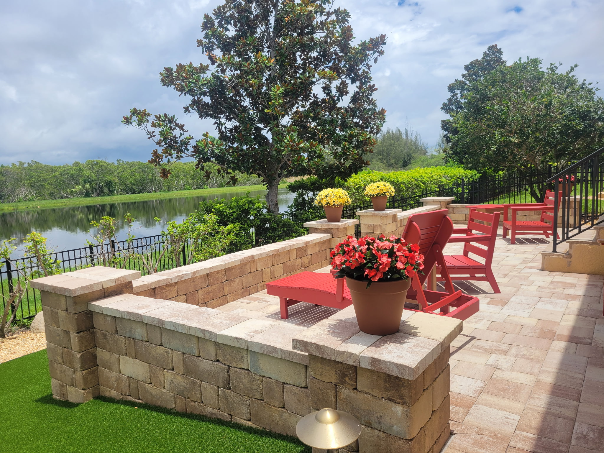 Custom Retaining Wall