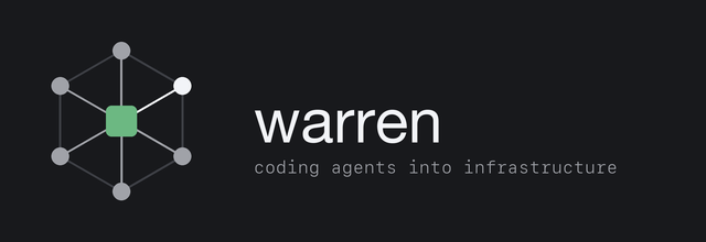 Warren — coding agents into infrastructure