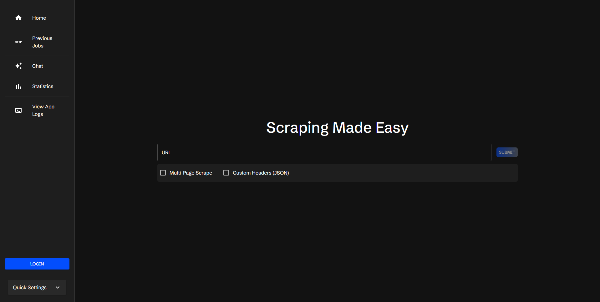 Scraperr image 1