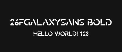 26FGalaxySans-Bold