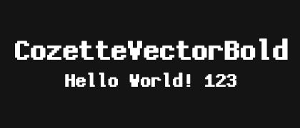 CozetteVectorBold