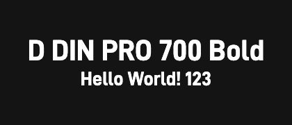D-DIN-PRO-700-Bold