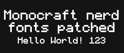 Monocraft-nerd-fonts-patched