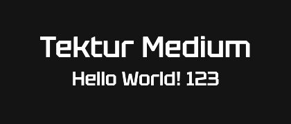 Tektur-Medium