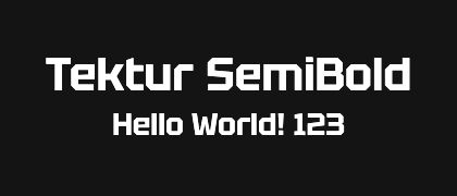 Tektur-SemiBold