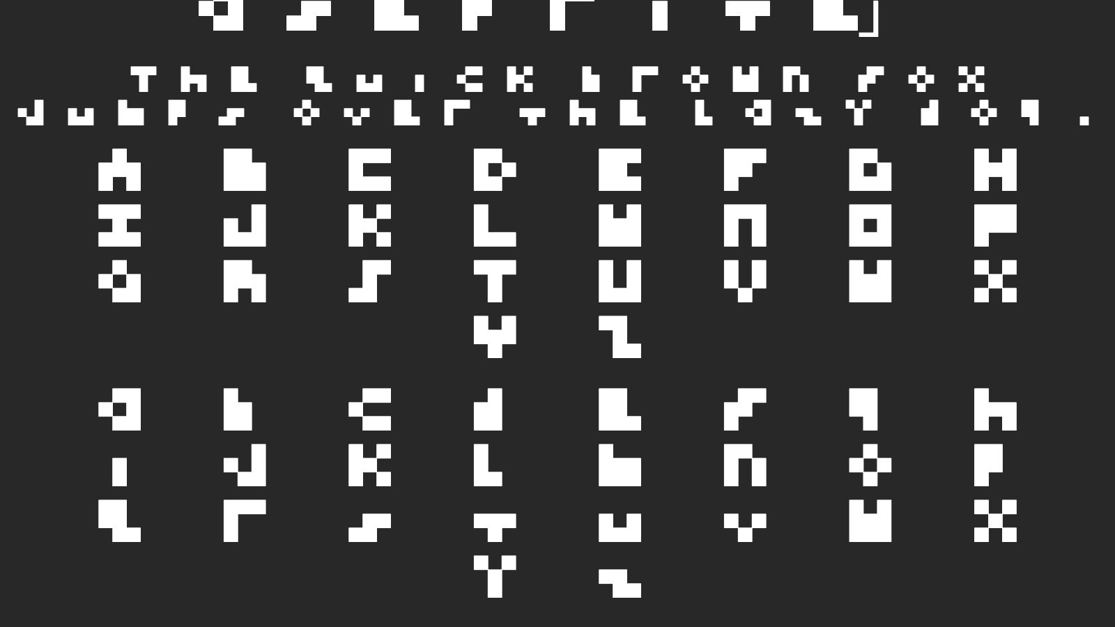 mem-mono-3x3-aseprite字体预览