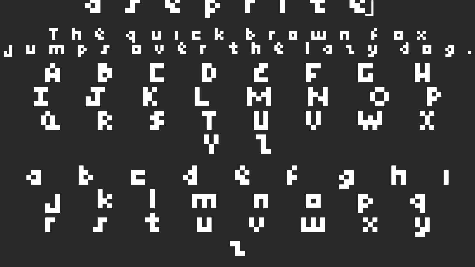 mem-prop-5x5-aseprite字体预览