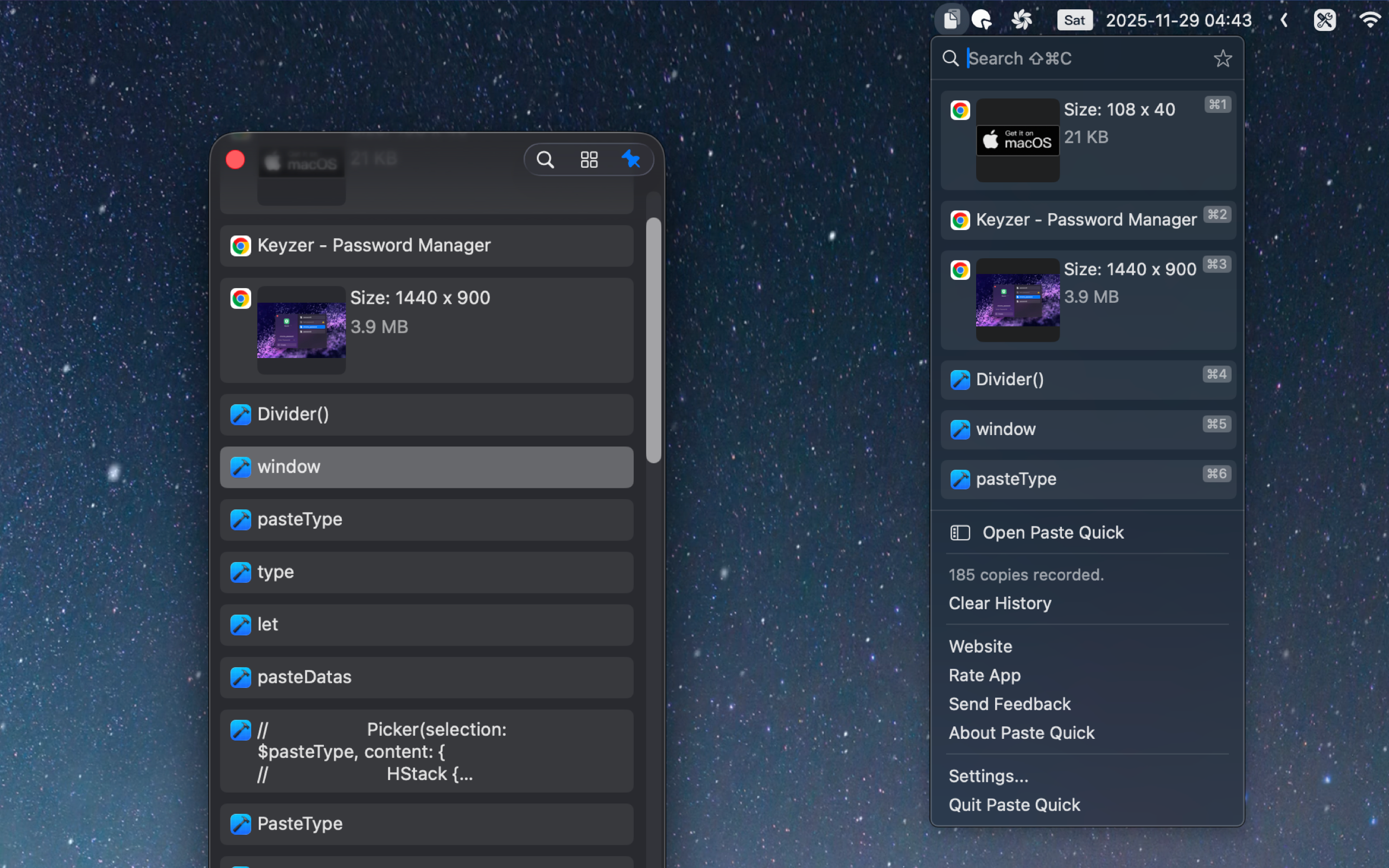 Paste Quick Screenshot 1