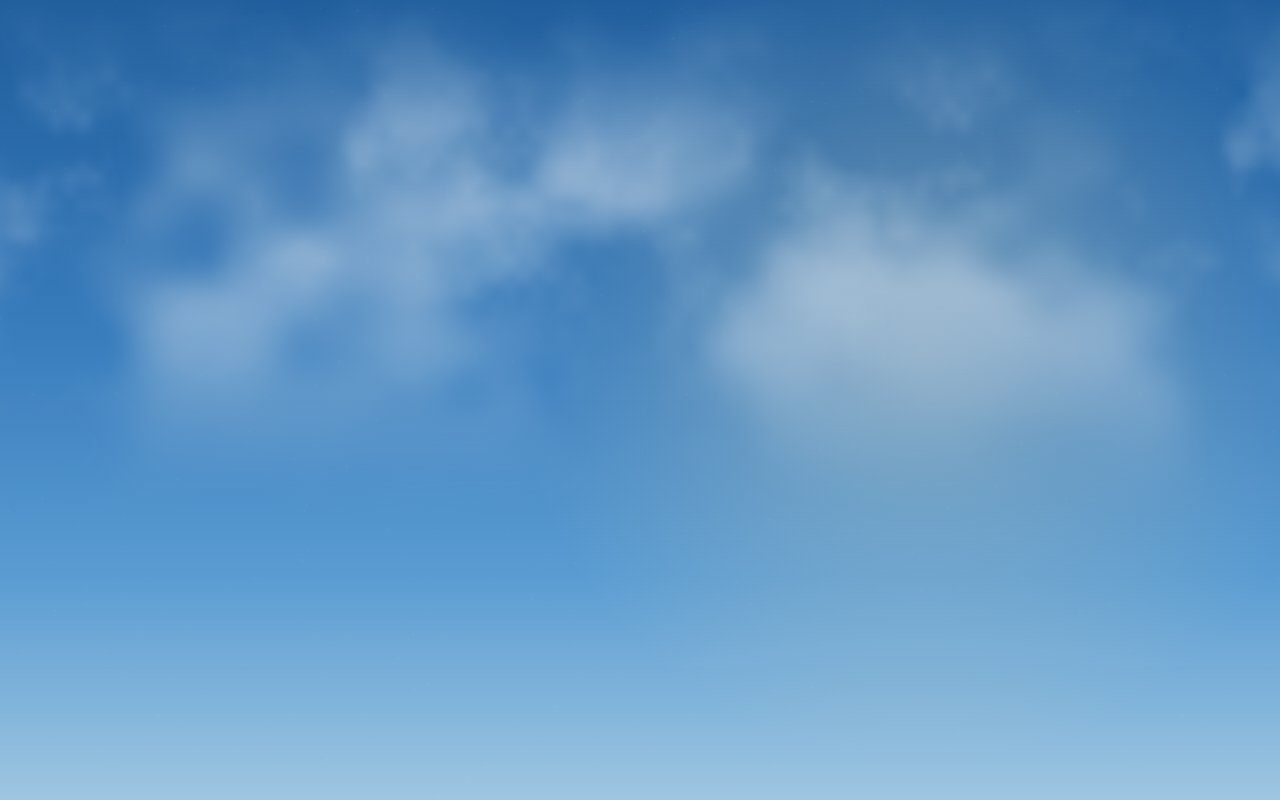 Classic clouds on the same partly cloudy sky