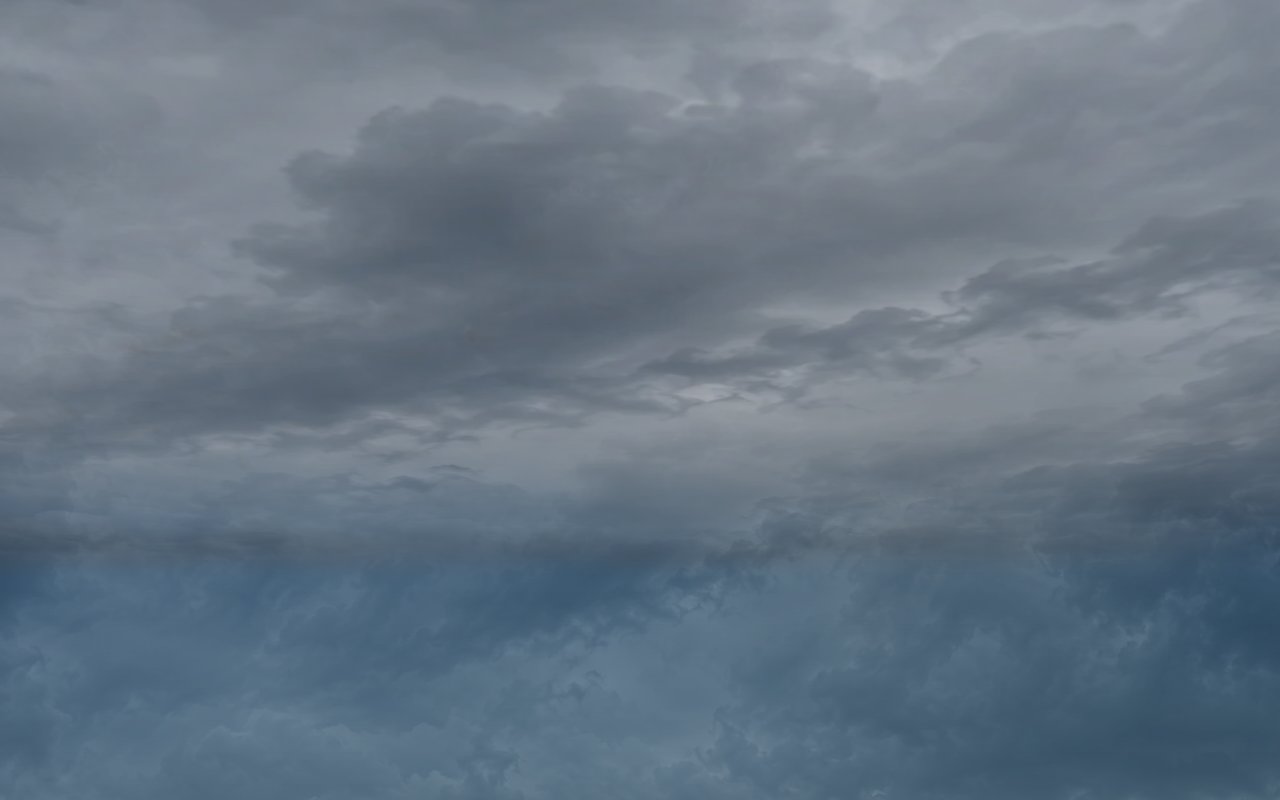 Realistic clouds, overcast: a photographic deck across the sky