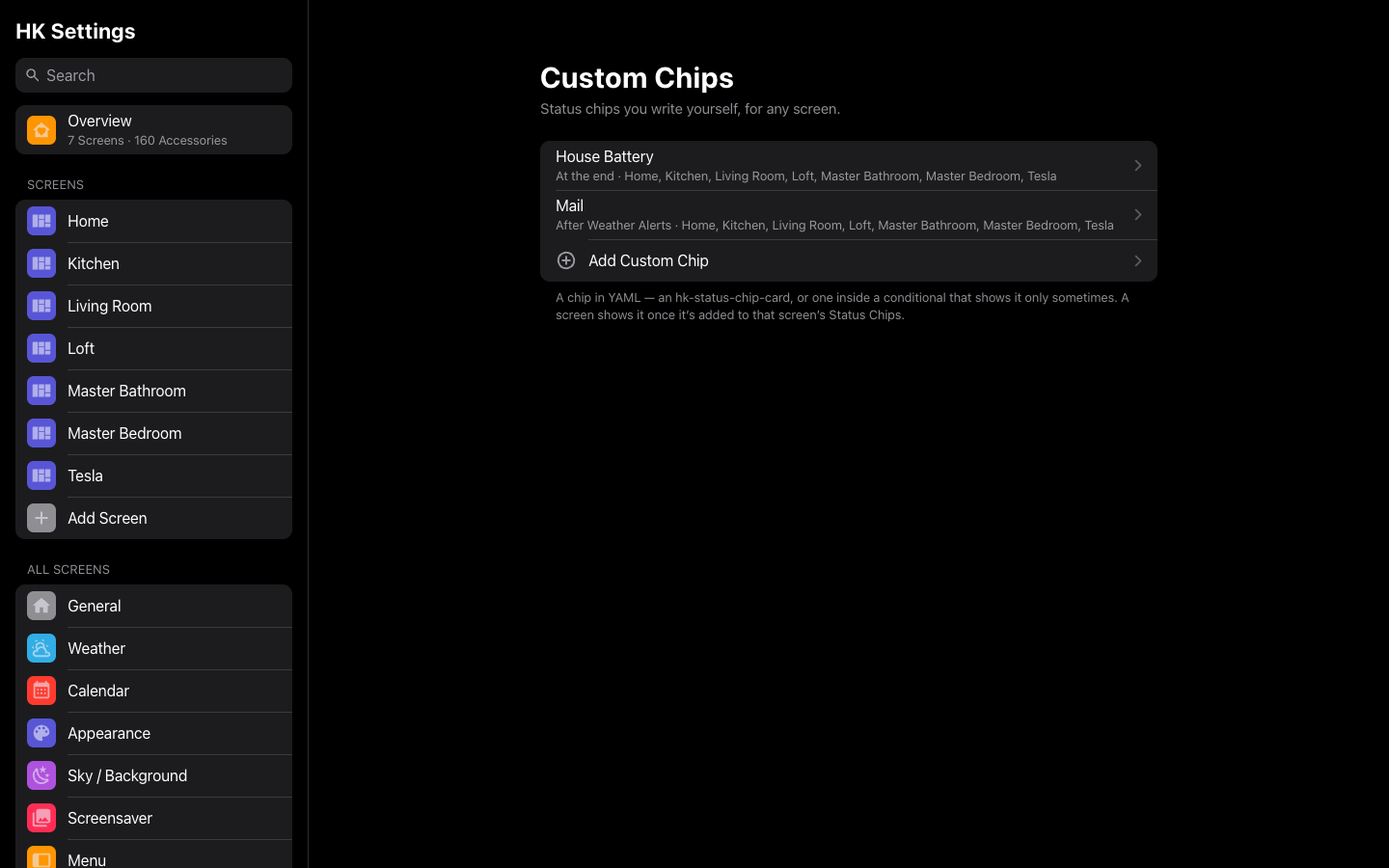 Custom chips