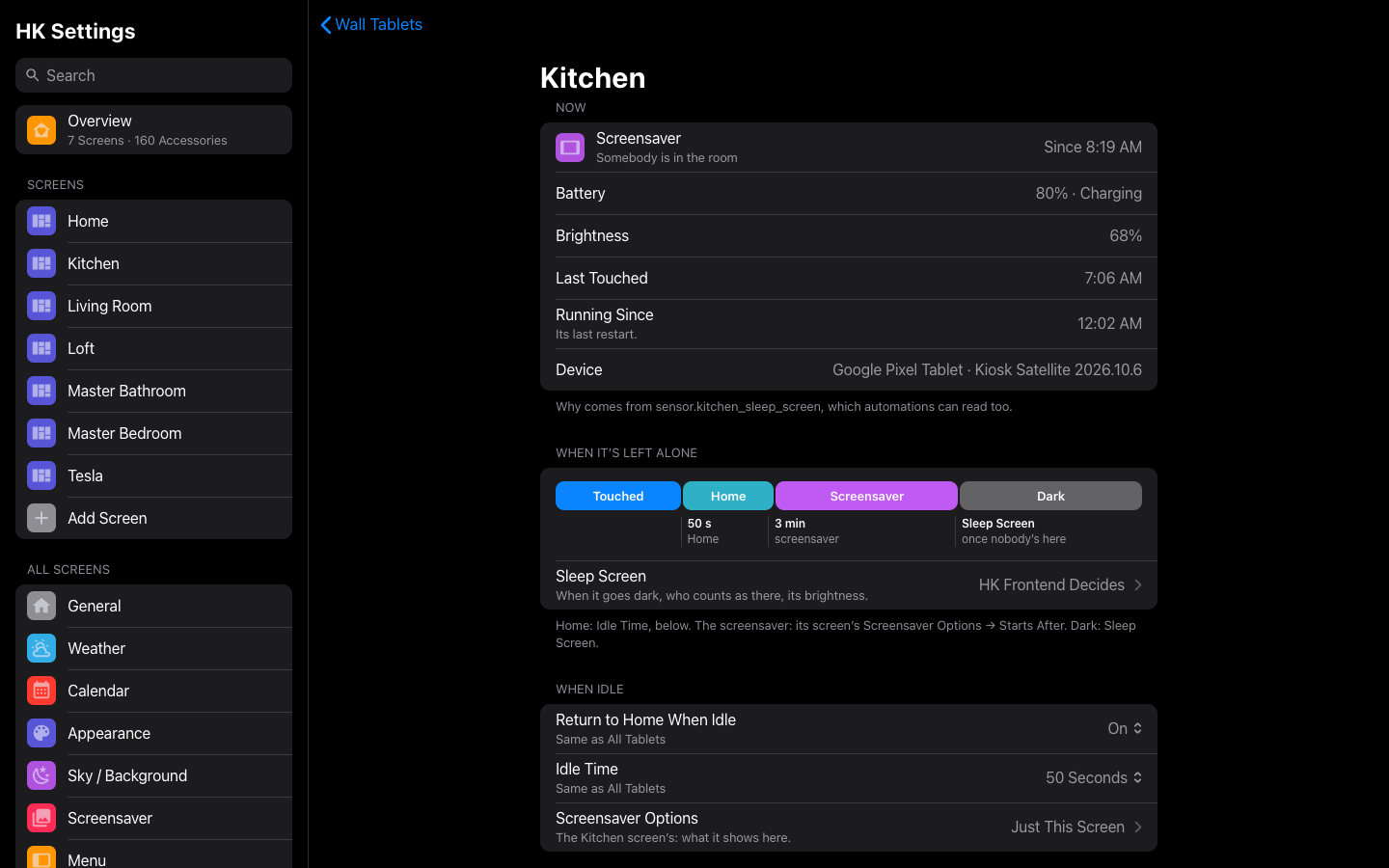 One wall tablet's page