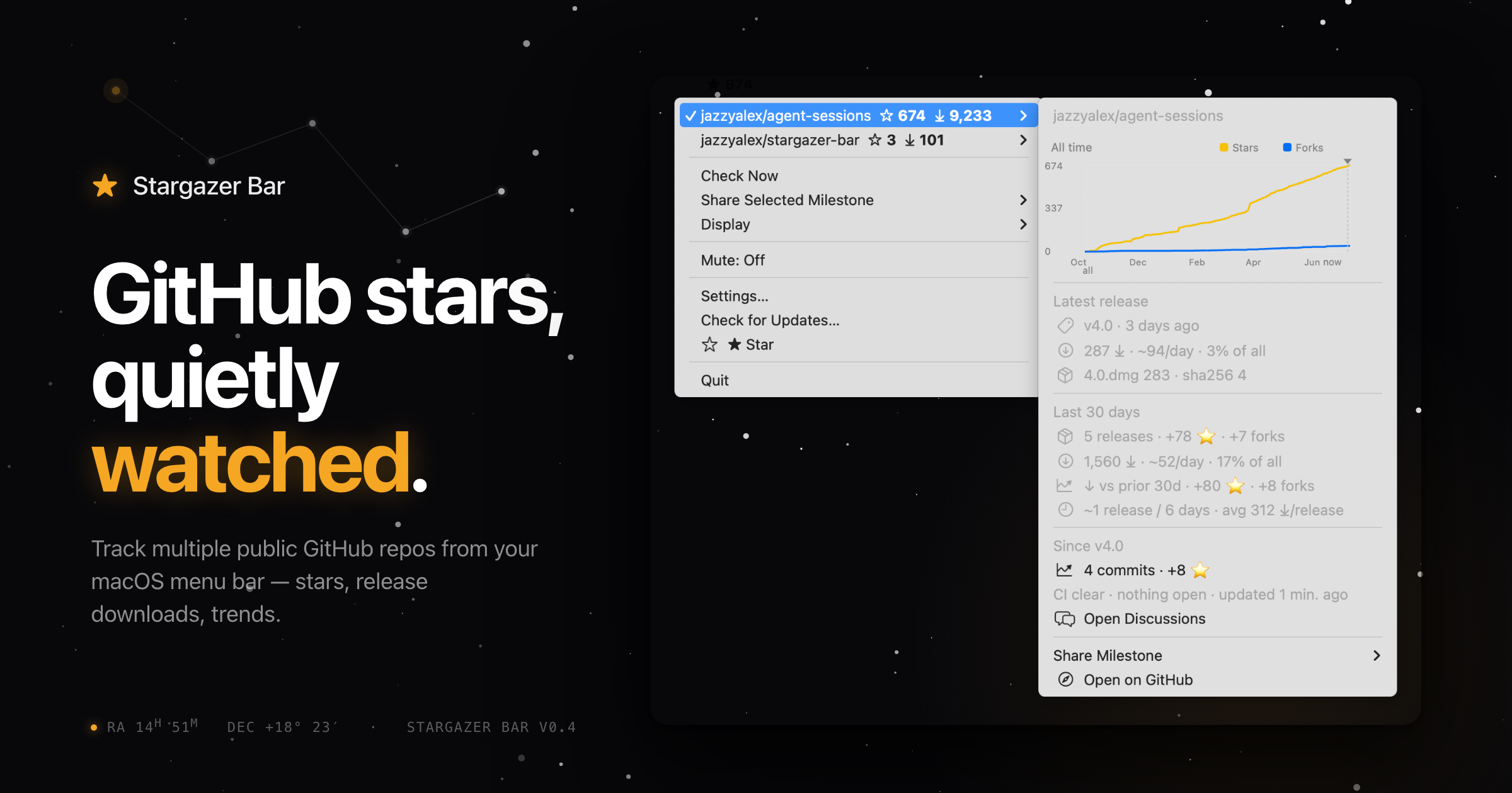 Stargazer Bar screenshot 1