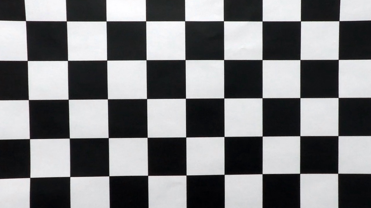Undistorted chessboard image