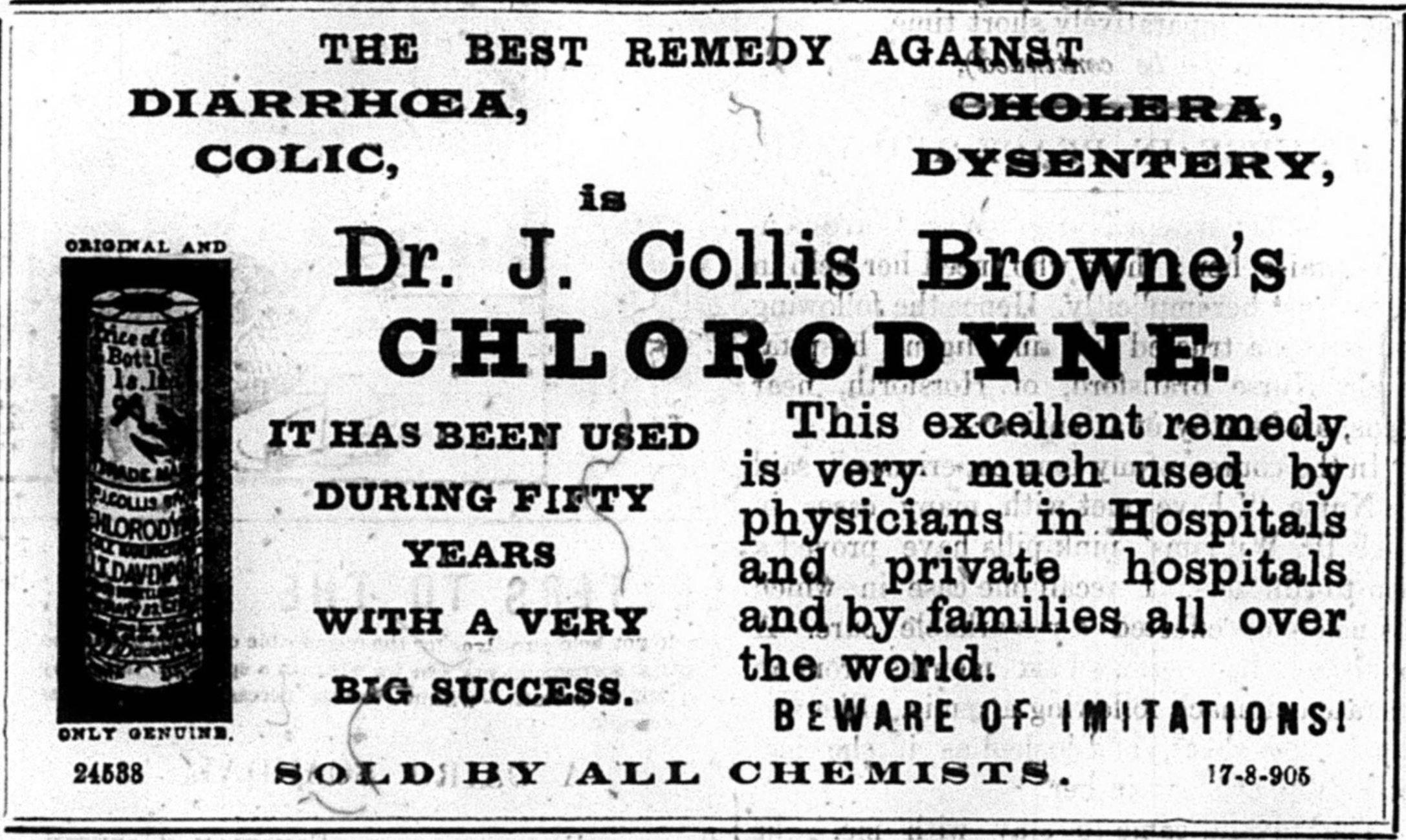Dr. J. Collis Brown&rsquo;s Chlorodyne