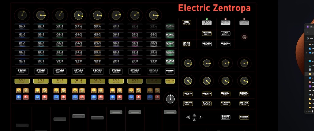 Electric Zentropa Lost Buttons Interface