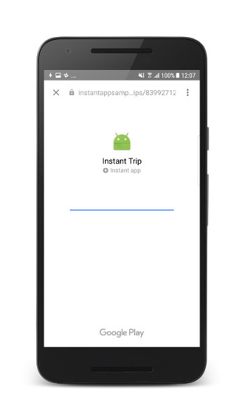 Instant App loading