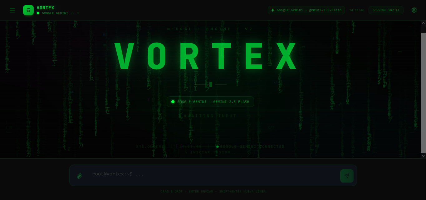 Chatbot Vortex preview