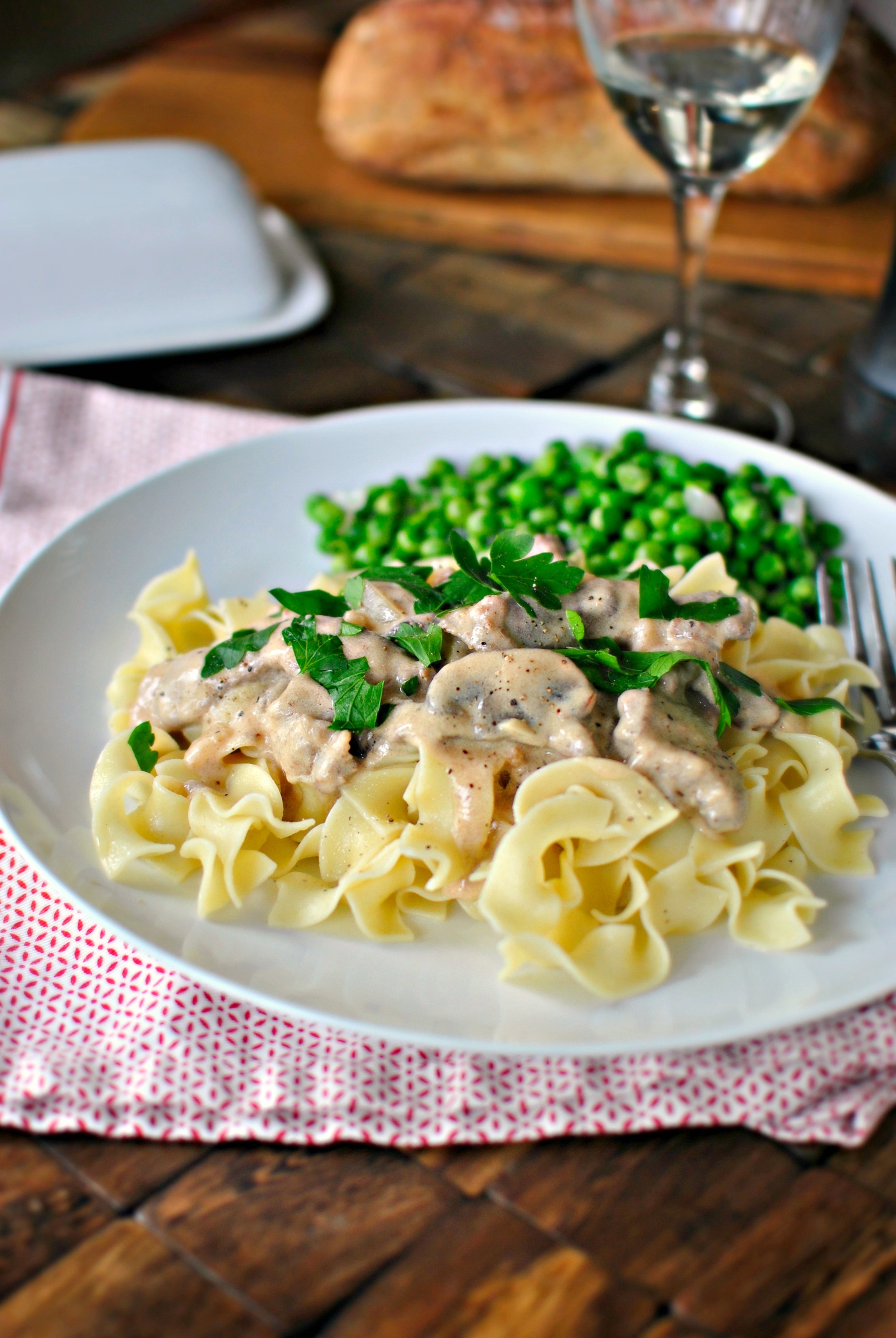 Beef Stroganoff