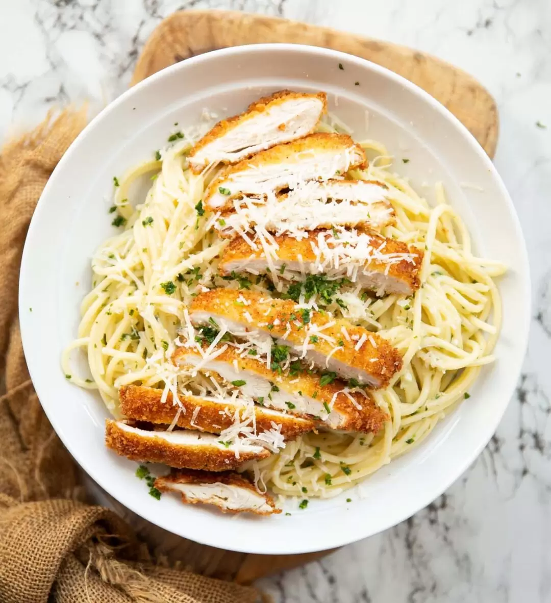 Chicken Kiev Pasta