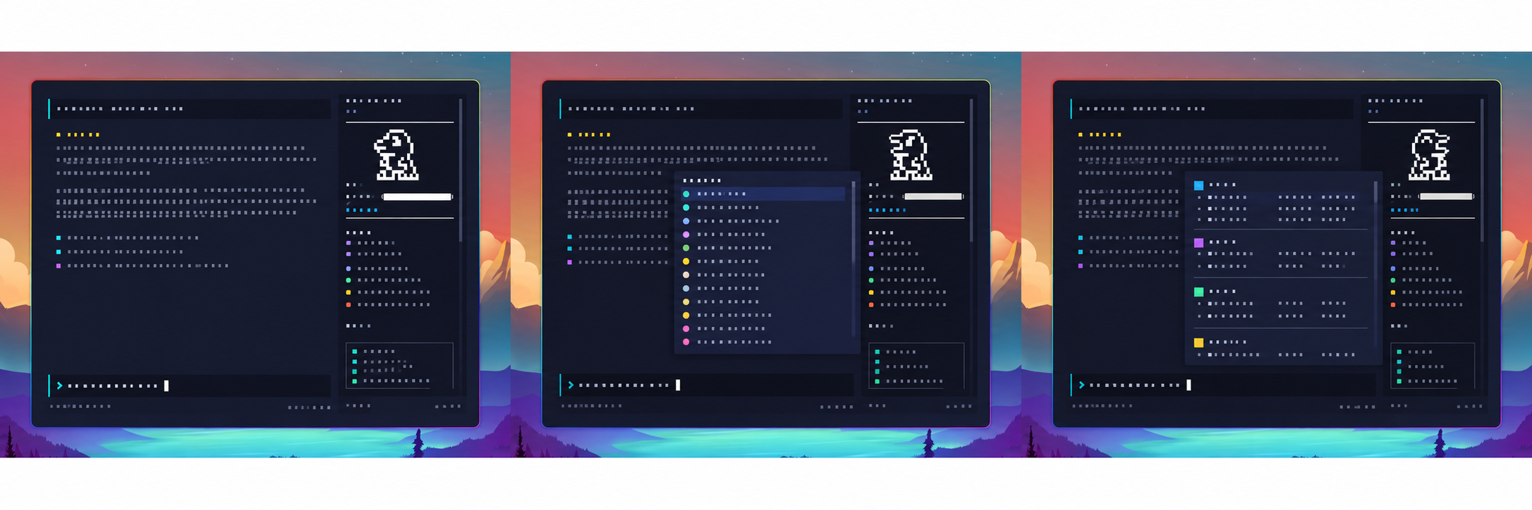 Illustrative OpenCode Digital Pet overview