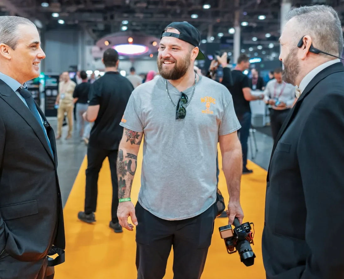 JChains on a conference floor