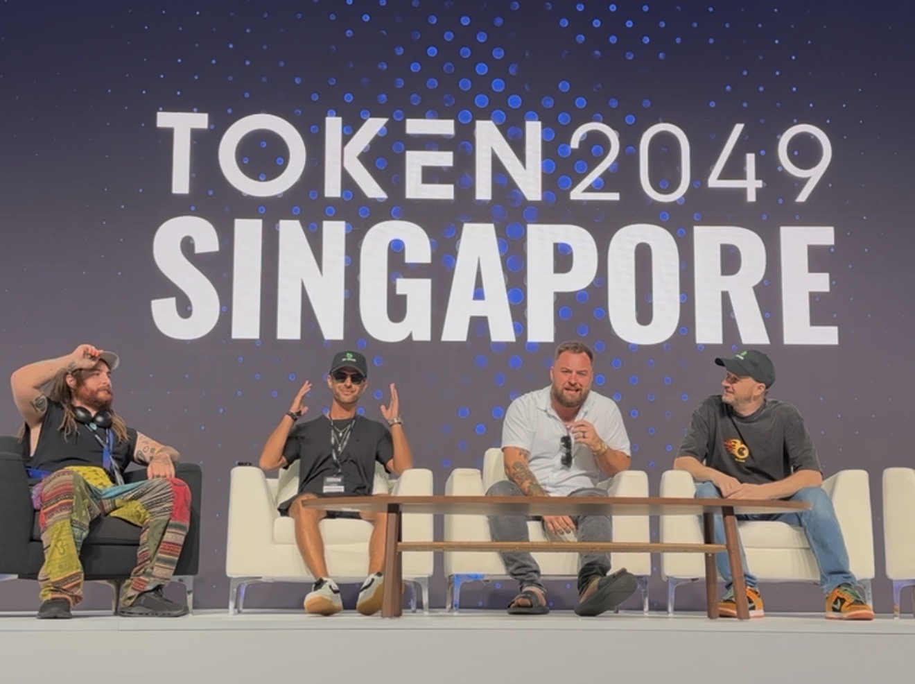 JChains on a TOKEN2049 panel