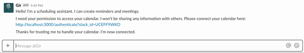 Slack Reminder Bot Example GitHub - jchen31995/slack-scheduler-bot: A conversational Slack bot ...