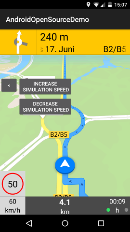 Simulated Navigation