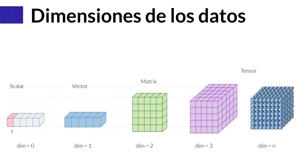 Dimensiones de los Datos