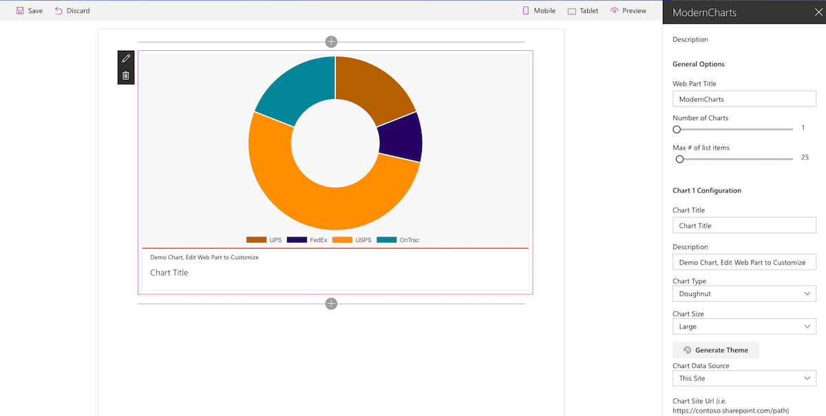 Chart Web Part