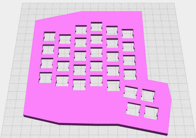 OpenJSCAD Switch Plate Rendering