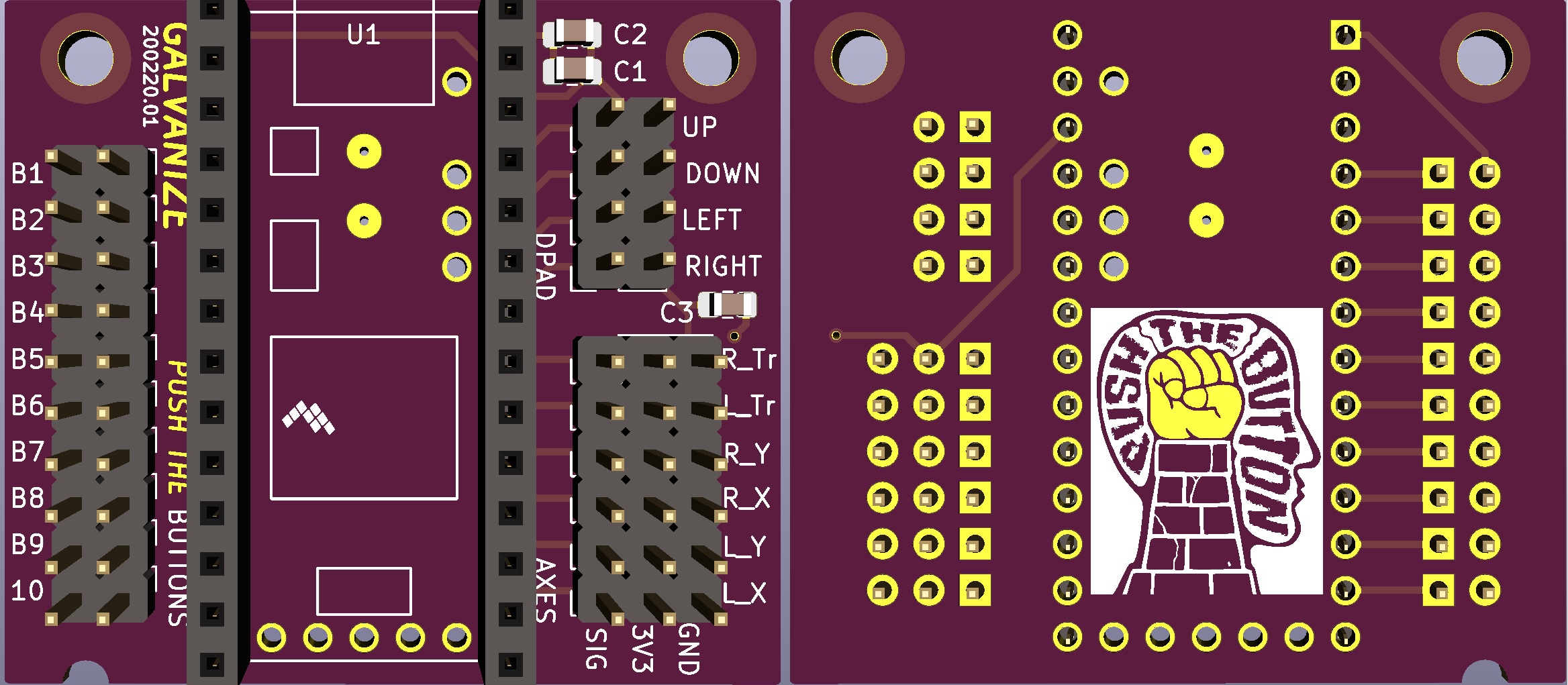 Xinput controller, from the project README