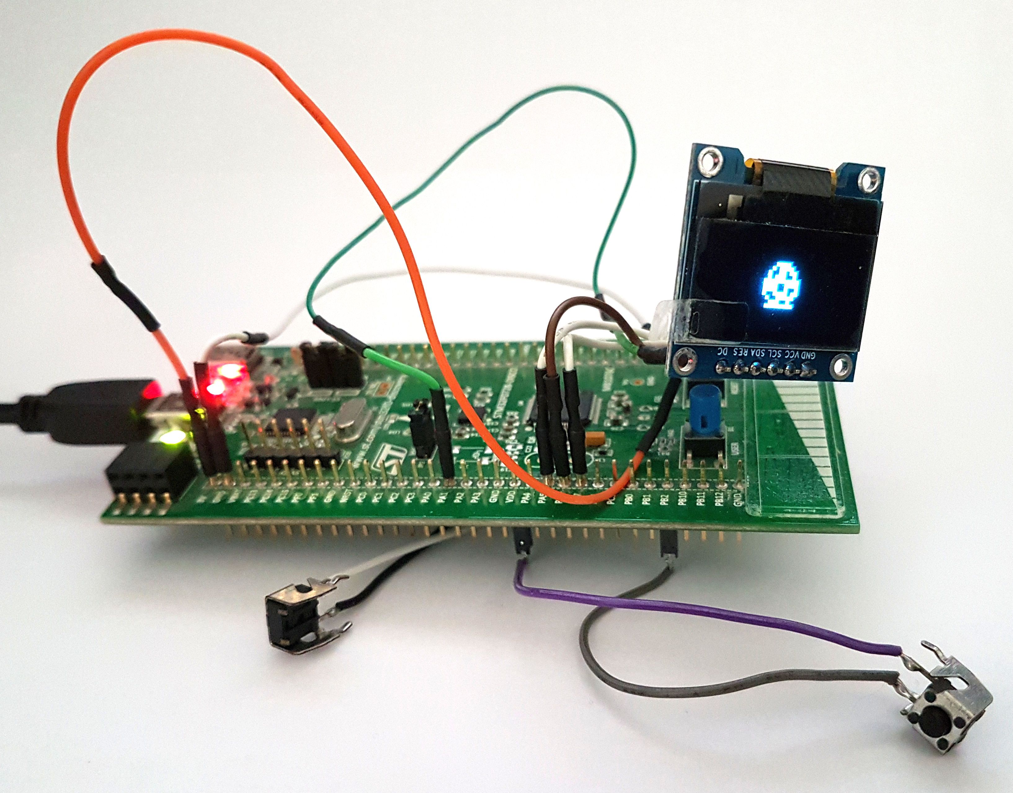 STM32F072 Discovery Board