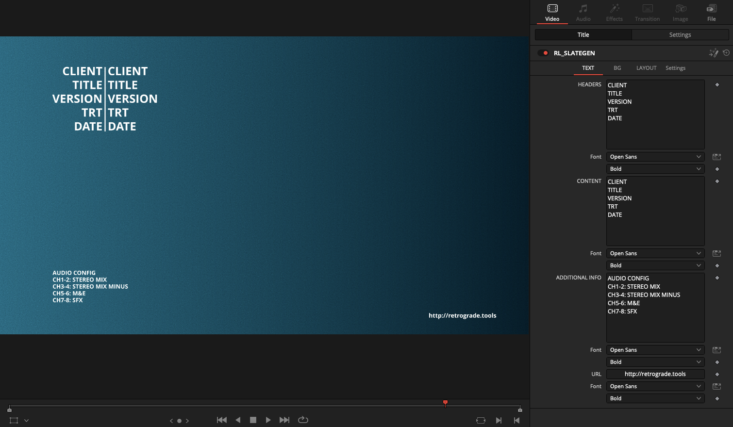 RL_SLATEGEN screenshot