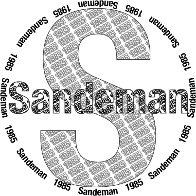 Example of titles filled with text