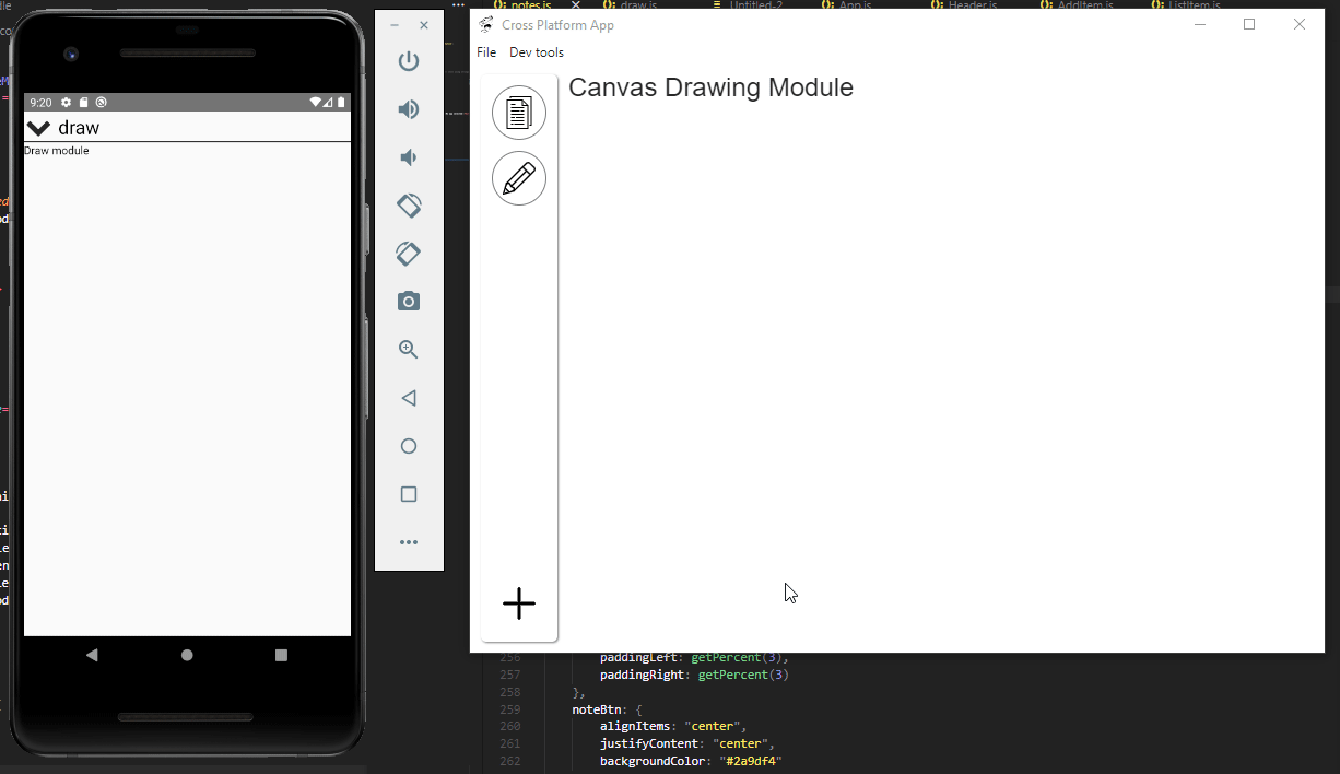 current React Native app 04/30/2020