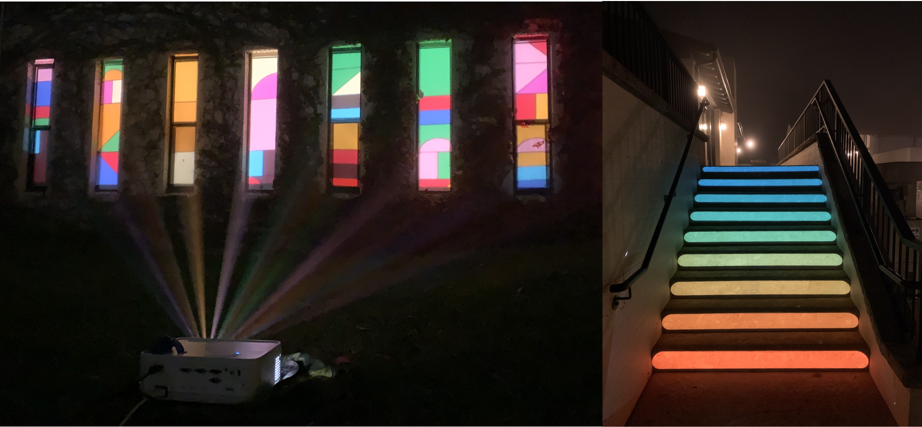 projection mapped example