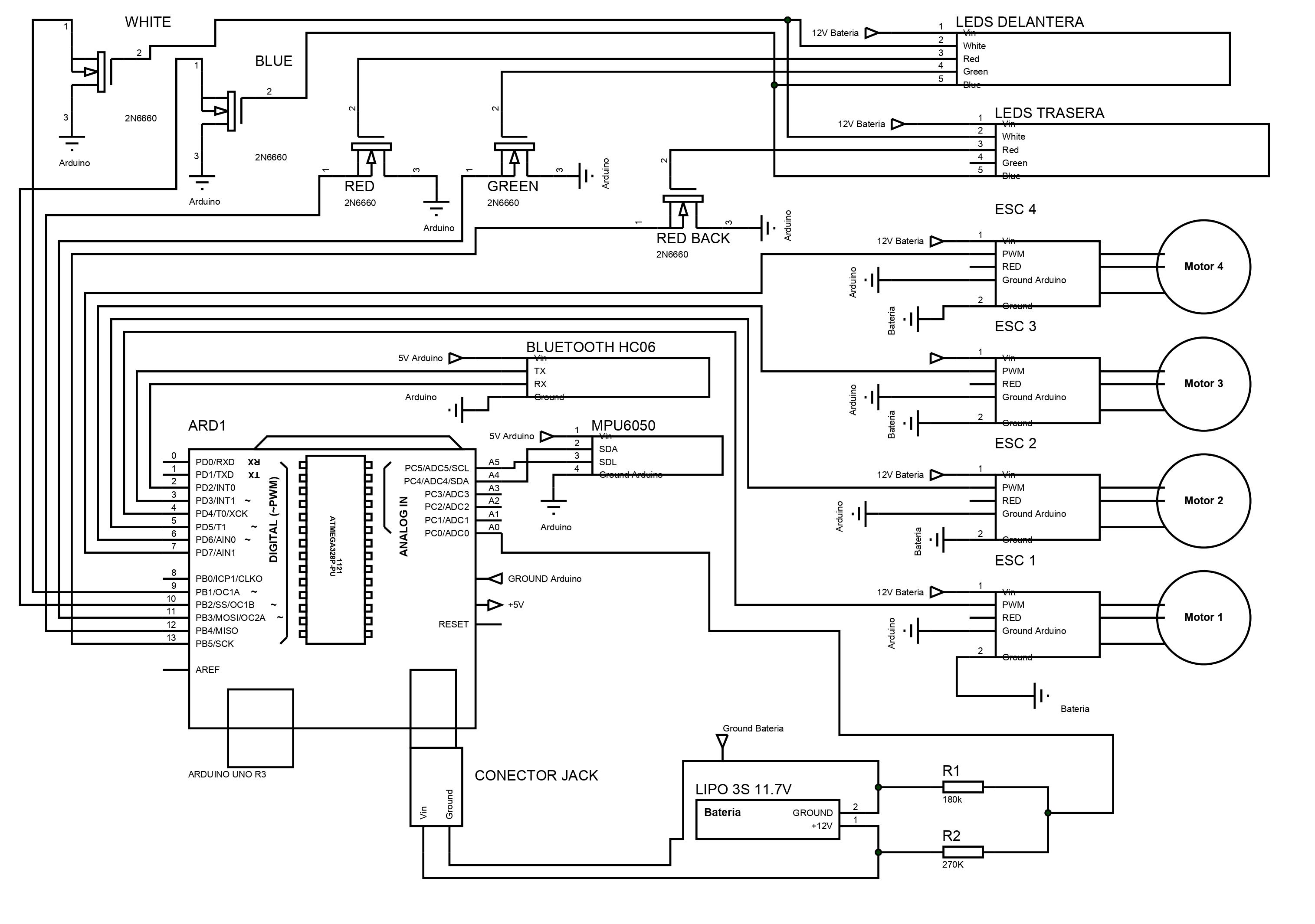 GitHub - jdec92/DronArduino: Implementation of an automatic drone with ...