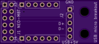 PCB font