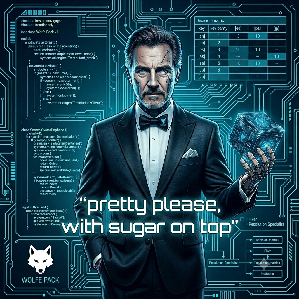 Winston Wolfe, the fixer