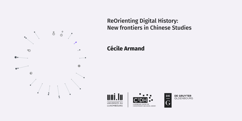 ReOrienting Digital History New frontiers in Chinese Studies Journal