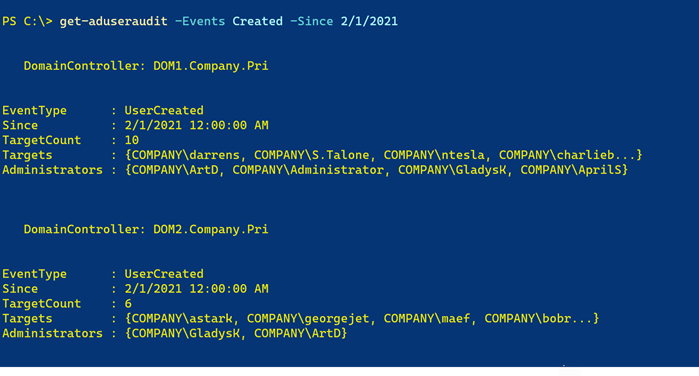 Get-ADUserAudit