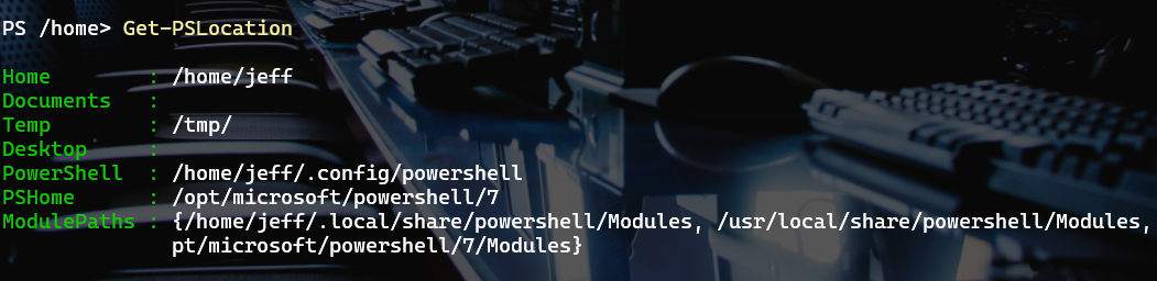 Linux locations