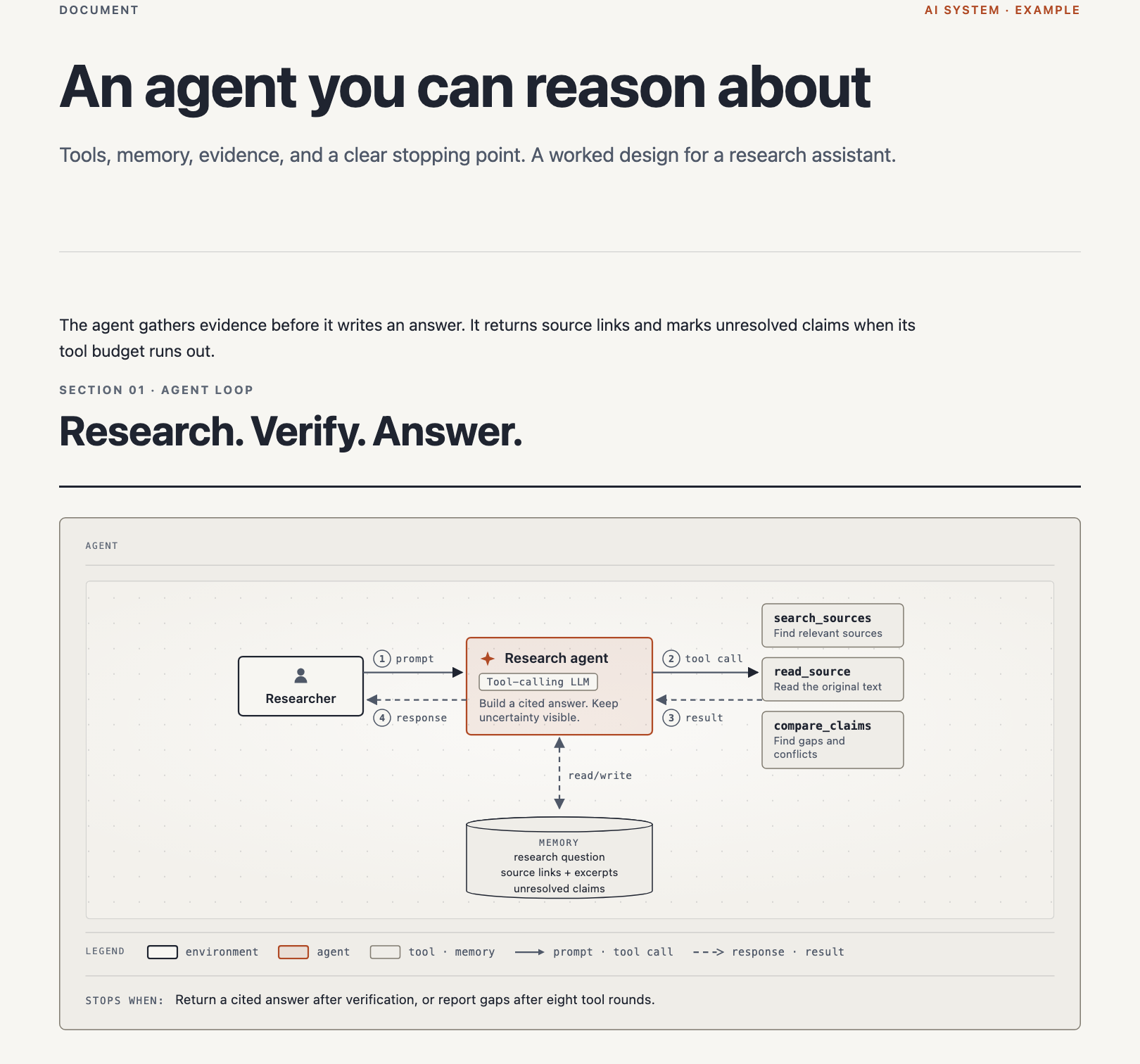 The research agent document rendered with Chiltepin's light palette