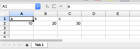 spreadsheet screnshot