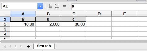 spreadsheet screnshot